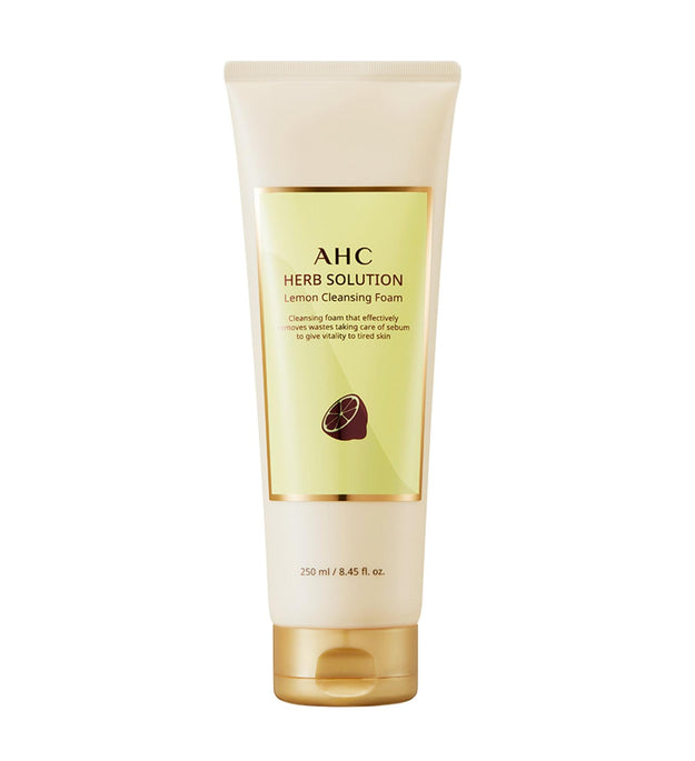 Mousse Nettoyante Citron Solution à Base de Plantes AHC