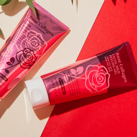 Orjena Rose Collagen Facial Mild Peeling Gel