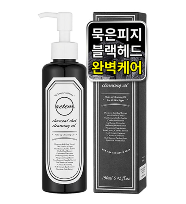 Etem Charcoal Shot Pore Care Olio detergente al carbone