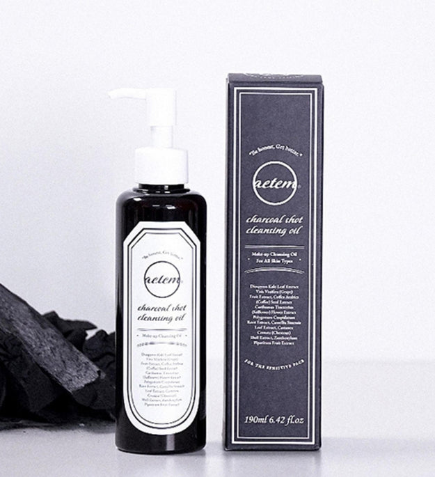 Etem Charcoal Shot Pore Care Olio detergente al carbone