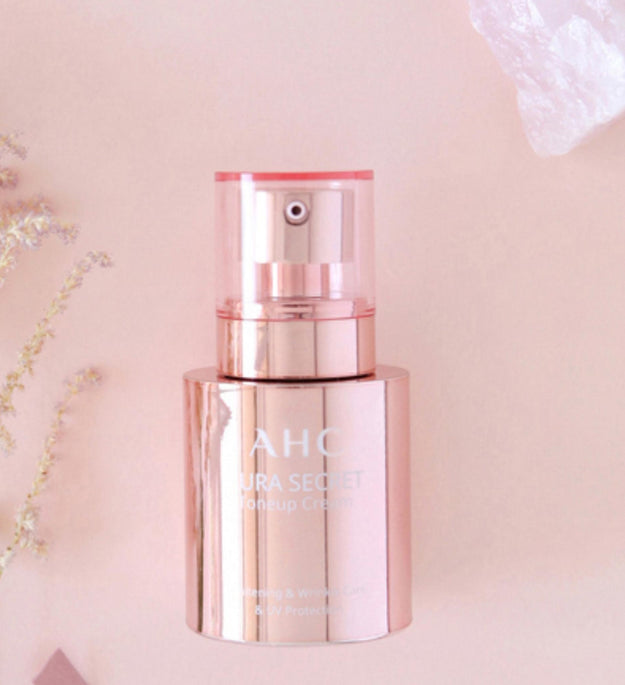 كريم AHC Aura Secret Tone Up بعامل حماية من الشمس SPF30 PA++، 50 جم