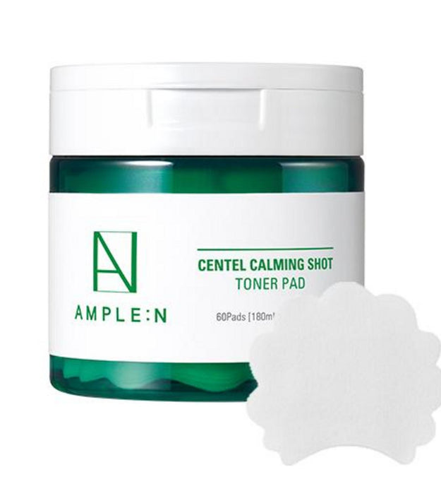 Coreana Ampoule N Centel Calming Shot Toner Pads 60ea