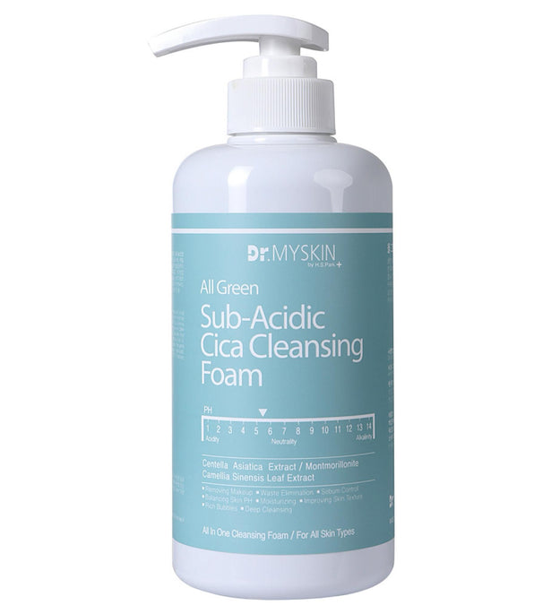 Dr.My Skin All Green Schiuma detergente Cica subacidica