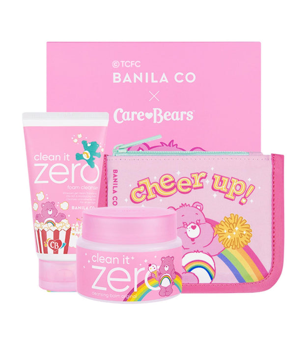 Banila co Clean It Zero Balm 100ml + Foam 150ml + Mini Pouch Bear Care Edition