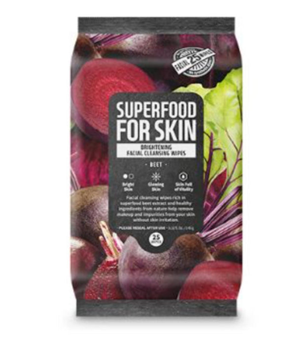 Farmskin Superfood Facial Cleansing Wipes Beat