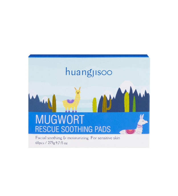 Tampone lenitivo di salvataggio di artemisia Hwangjisu 60p