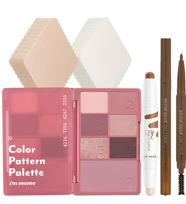 Set de maquillaje fácil de usar de tonos fríos I'M MEME