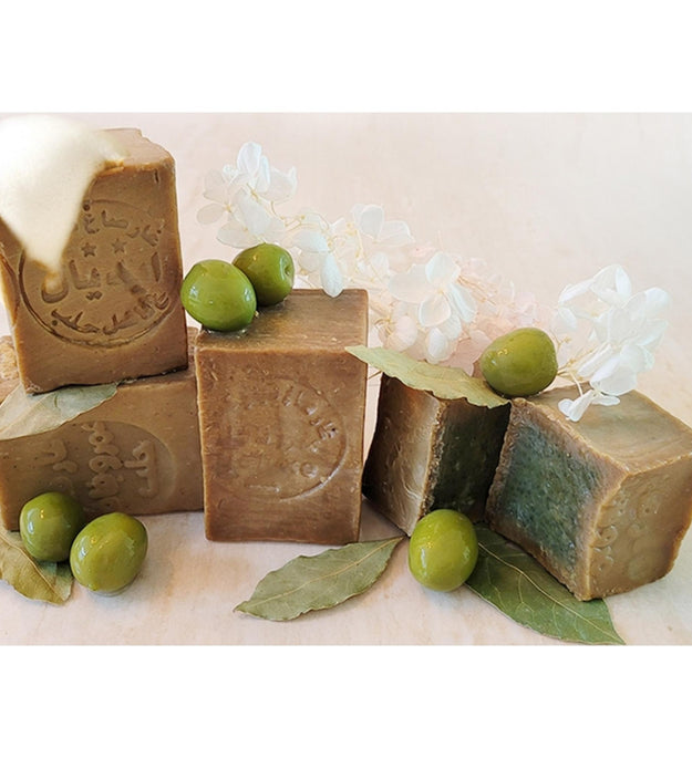 Fadelpadelsons Aleppo Sapone fatto a mano all'oliva per la pelle grassa