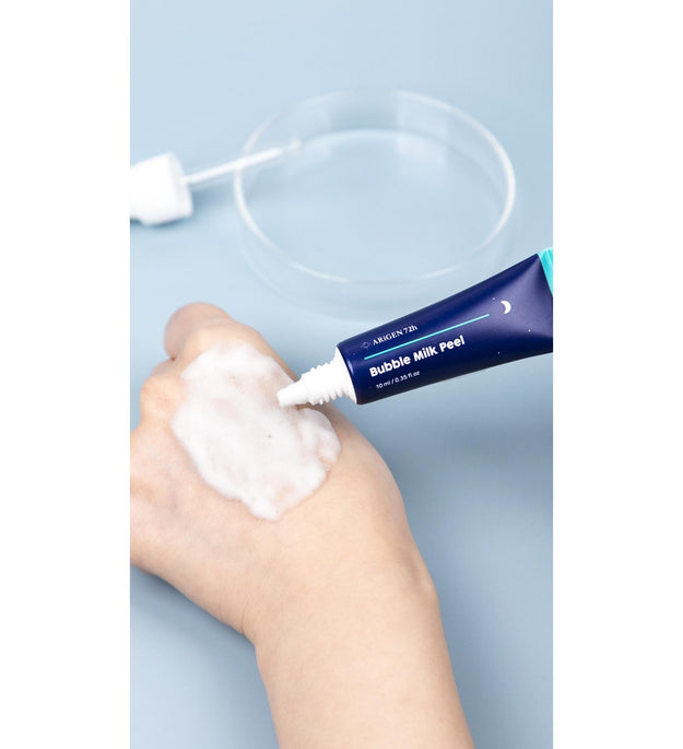 مجموعة Ariderma Arigen 72 H Bubble Milk Peel 10ml + Aqua Gel 10ml