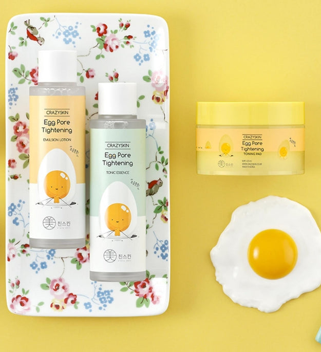 Crazy Skin Pore Tight Egg Toning Pad