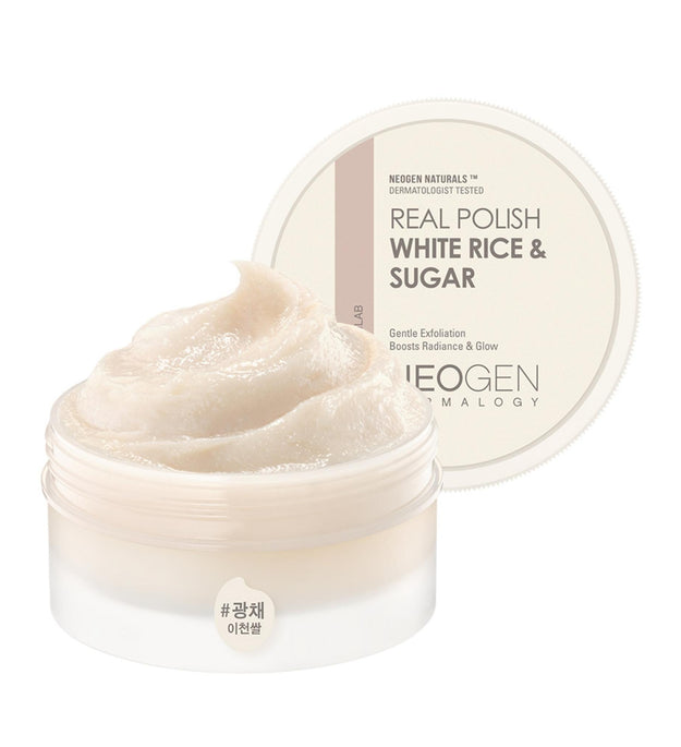 Neogen Real Polish Gesichtspeeling mit weißem Reis und Zucker