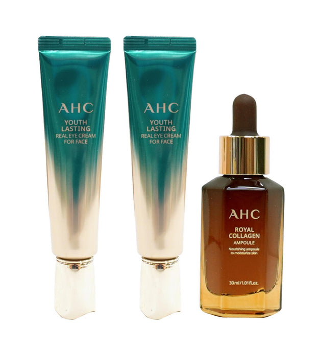 AHC Crème Yeux Saison 9 30 ml x 2p + Ampoule Collagène Royal 30 ml