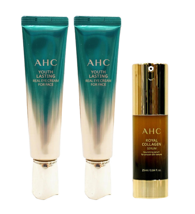 AHC Crème Yeux Saison 9 30 ml x 2p + Sérum Royal Collagène 25 ml