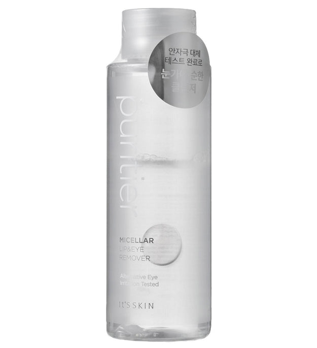 Sua pele Purity Micellar Lip & Eye Removedor