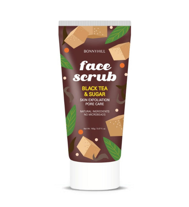 Exfoliante facial negro y azucarado de Bonnie Hill