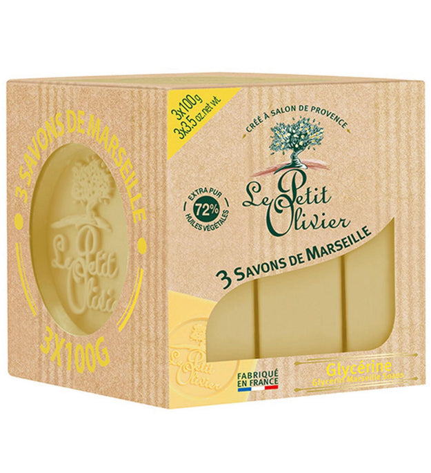 Sabonete de Glicerina Marselha Le Petit Olivier