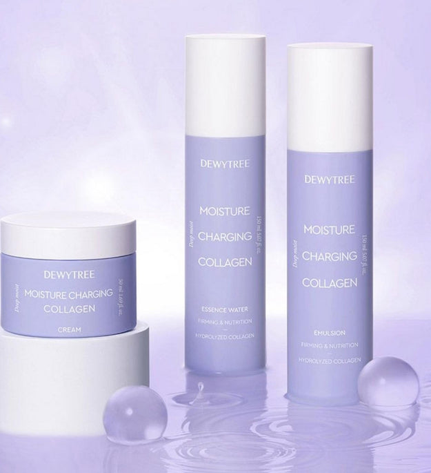 Dewytree Moisturizing Collagen Basic Cosmetic Essence Water 150ml + Emulsion 150ml Set