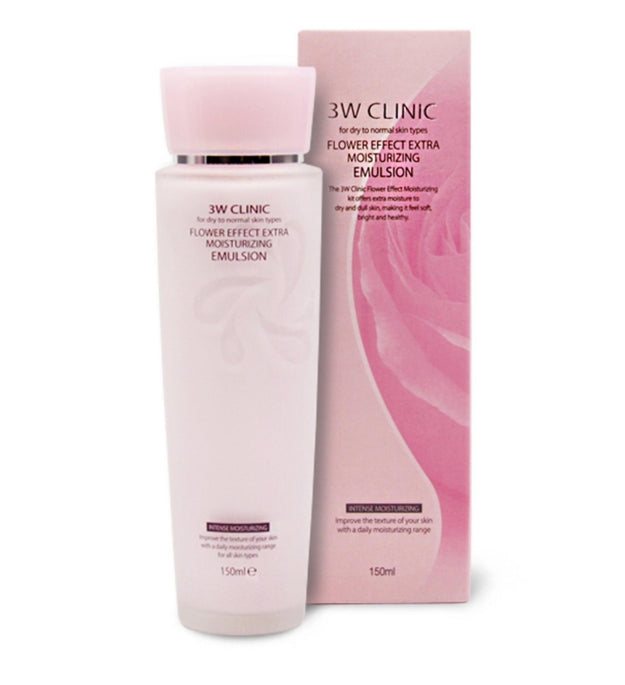 3WCLINIC Эмульсия с эффектом цветка для суперувлажнения