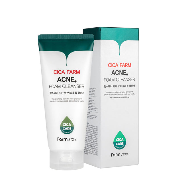 Farmstay Cica Farm Acne Foam Cleanser