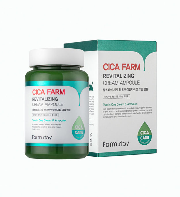 Farmstay Cica Farm Crema Rivitalizzante con Ampolla