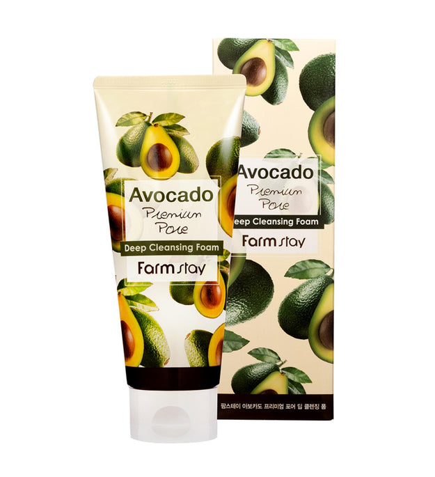 Farmstay Avocado Premium Pore Deep Cleansing Foam