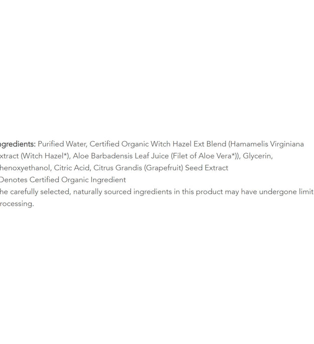 Tonique sans alcool à l'hamamélis de Thayer, non parfumé