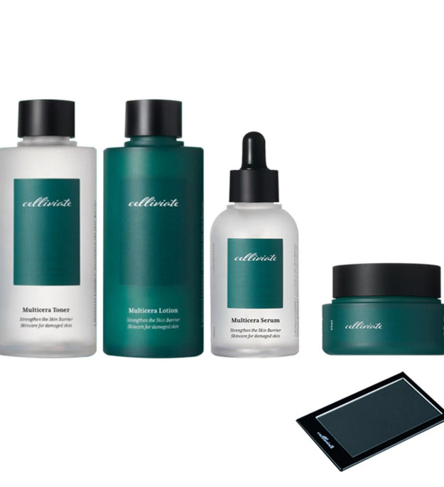 Celiviatte Multicera 4 أنواع + طقم مرآة يدوية