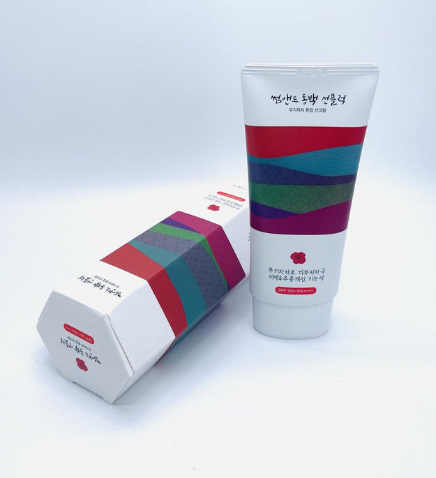 Crème solaire Some and Jeju Camellia SPF50+ PA++++