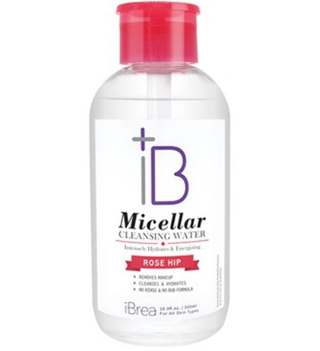 Eau micellaire nettoyante à la rose musquée Ivery