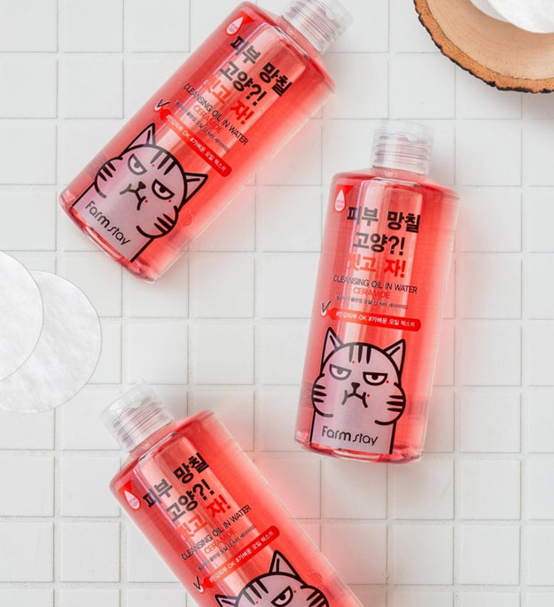 Farmstay Olio detergente in acqua Ceramide