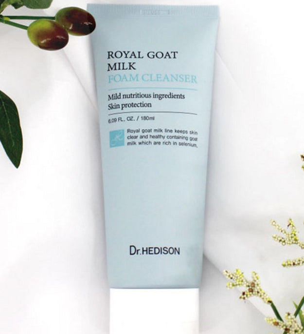 Dr. Hedison Detergente Schiuma al Latte di Capra Reale