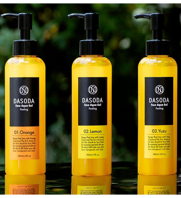 Gel peeling all'acqua al limone e soda face