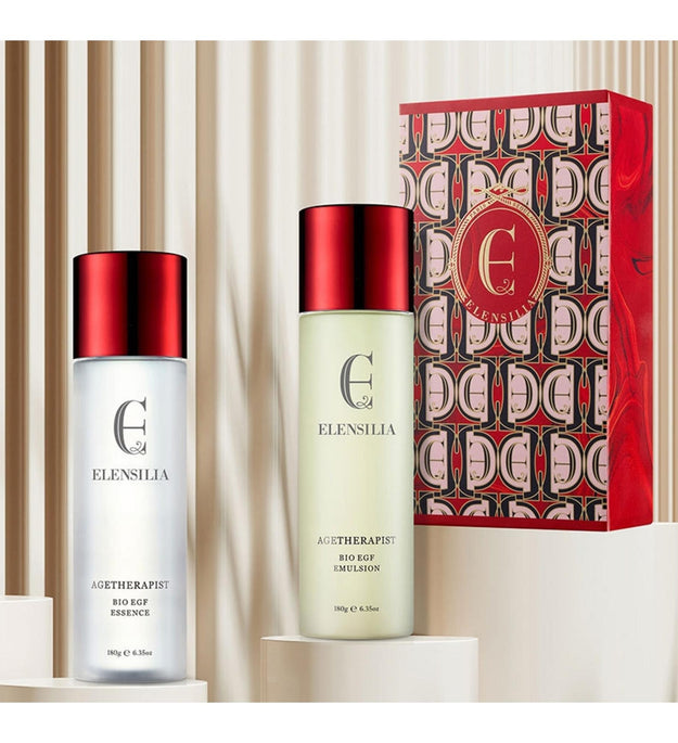 Elensilla Terapia dell'Età Bio EGF Emulsione 180ml + Essenza 180ml Set