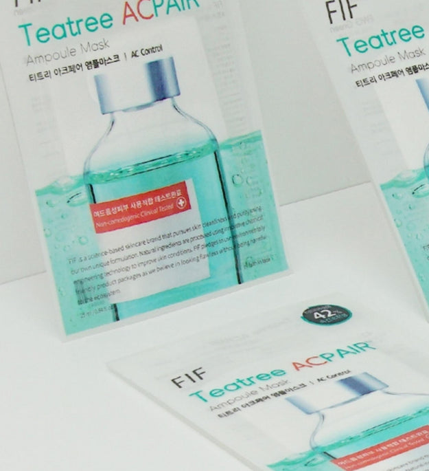 Maschera Ampolla Equilibrante per Viso al Tea Tree FIF