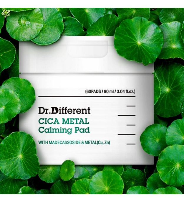 Dr. Different Cica Metal Calming Pad 60p