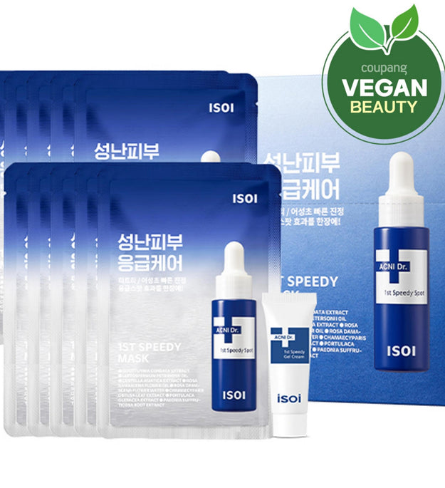 Isoi Acne Doctor 1st Emergency Mask 20ml x 10p + Speedy Gel Cream 7ml