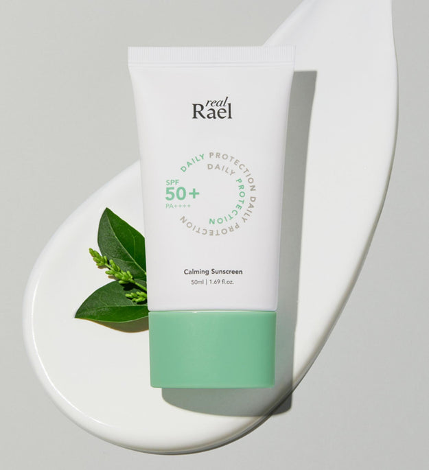 Crème solaire apaisante quotidienne Realrael Clean Beauty SPF50+ PA++++