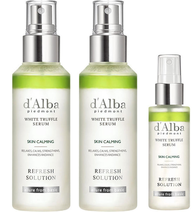 Dalba White Truffle Refresh Skin Calming Serum 100ml x 2p + Calming Serum 50ml Set