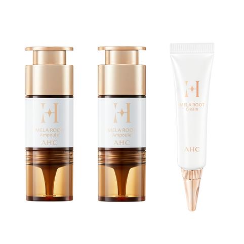 AHC H Mela Root Ampoule 10 ml x 2p + H Mela Root Cream 10 ml Coffret