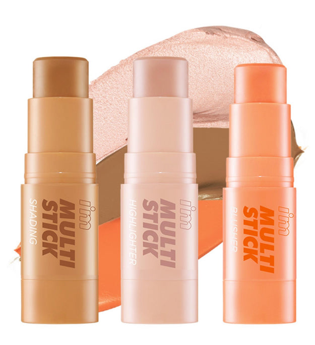 Set I'M MEME Multi Stick 3 Second Fulme Warm Tone Shading 7g + Colorete 7g + Iluminador 7g