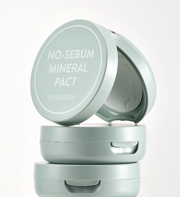 Polvo compacto mineral No Sebum de Innisfree, 8,5 g