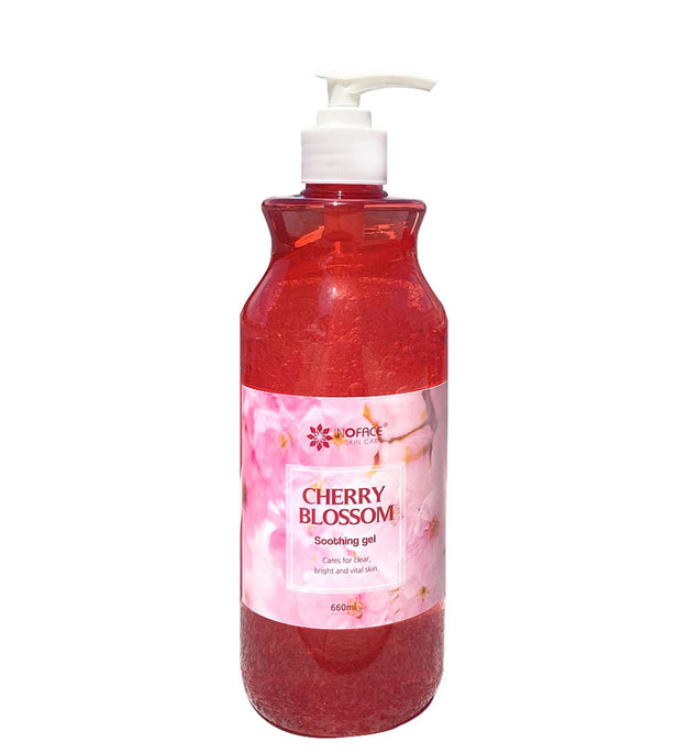 Gel calmante con aroma a flor de cerezo de Innoface