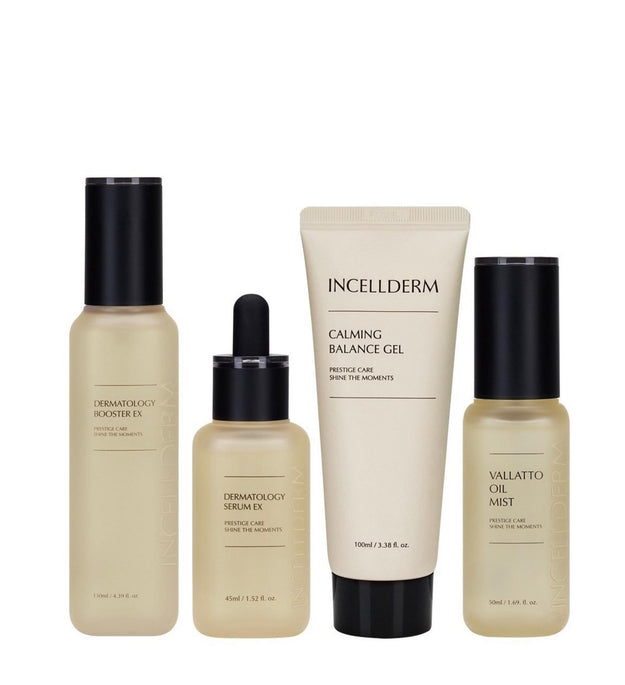Inselderm set de 4 piezas (Booster + Serum + Gel Calmante + Oil Mist)