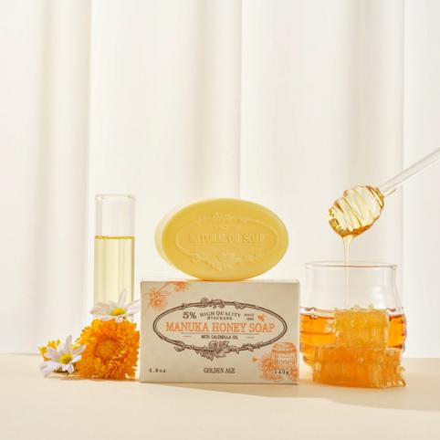 Barre de savon au miel de Manuka de Hyochang