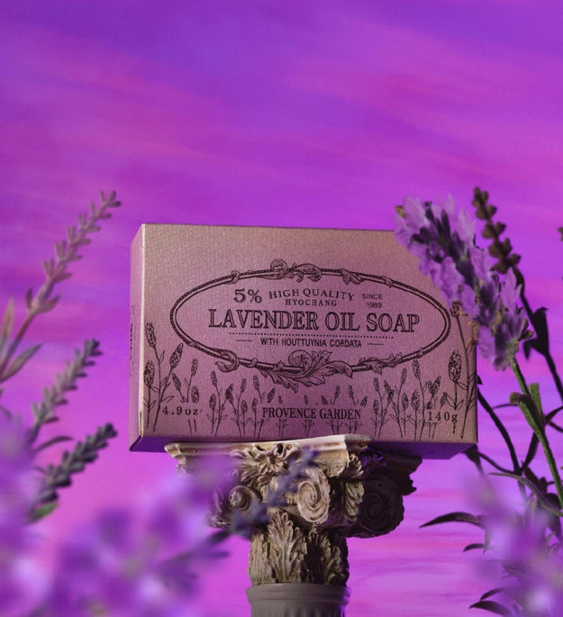 Barre de savon à l'huile de lavande Hyochang