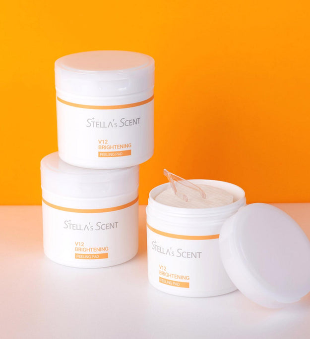 Stellacent V12 Dischetti Esfolianti Illuminanti alla Vitamina 60p