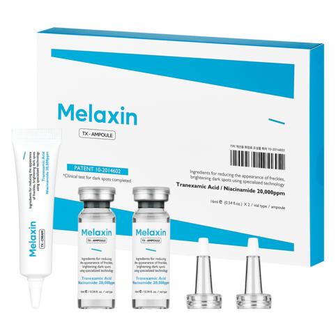 Melaxin TX Ampola para Melasma 16ml x 2p + Conjunto de Creme 10ml