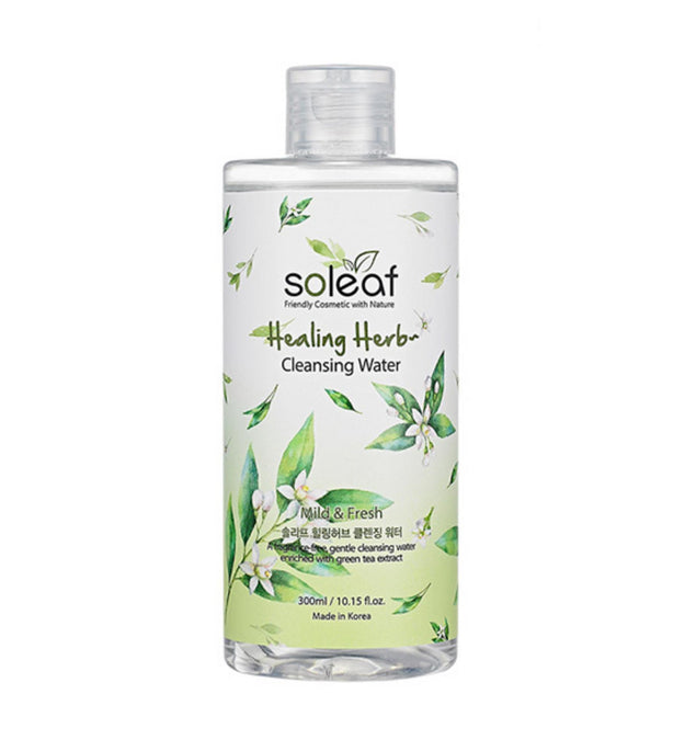 Acqua detergente alle erbe curative Soleif