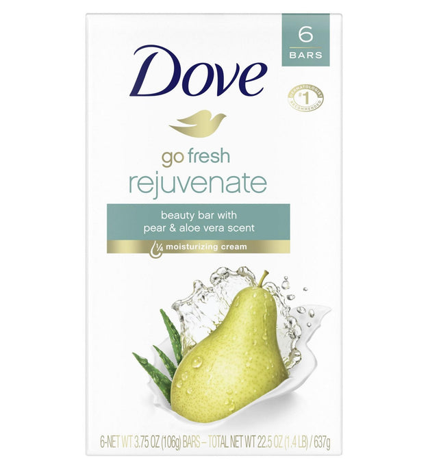 Dove Go Fresh ringiovanisce la barretta di bellezza alla pera e all'aloe vera