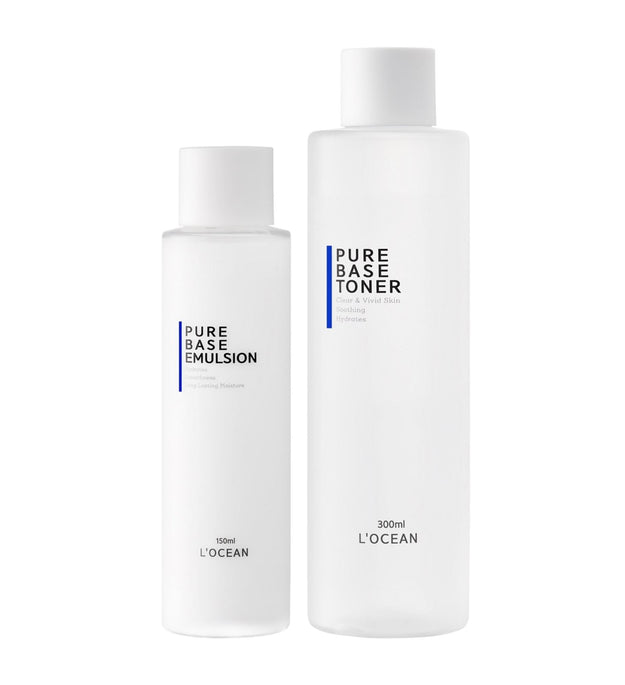 تونر ومستحلب L'Oceang Pure Base